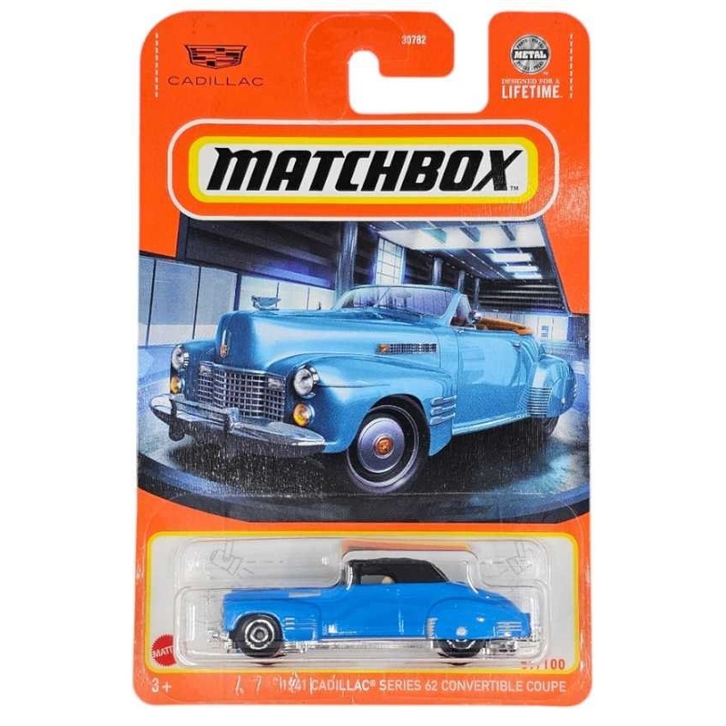 Matchbox 1941 cadillac series 62 convertible convertible coupe