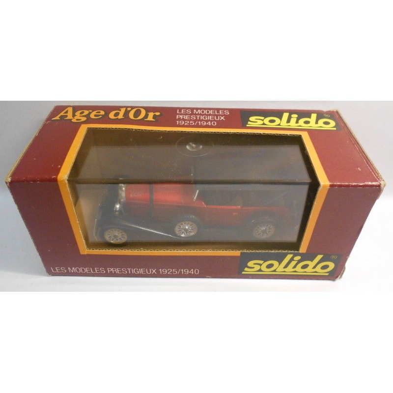 Solido 1/43 Scale Metal Model - SO232 MERCEDES SS TORPEDO RED
