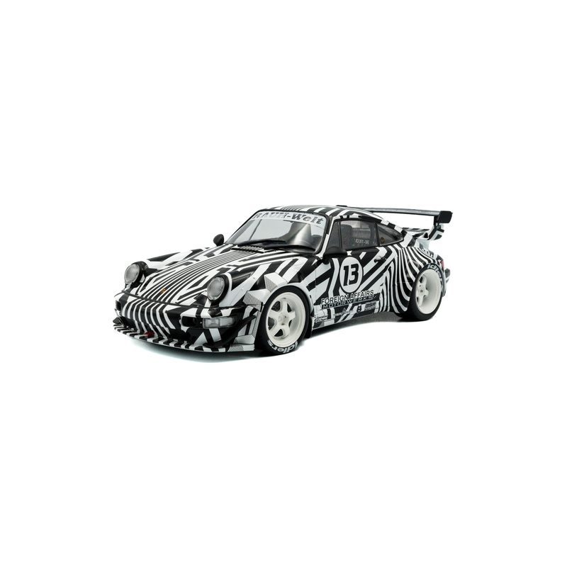 Solido 2022 Porsche 911 964 RWB The Zebra Camoflauge No 13 1:18