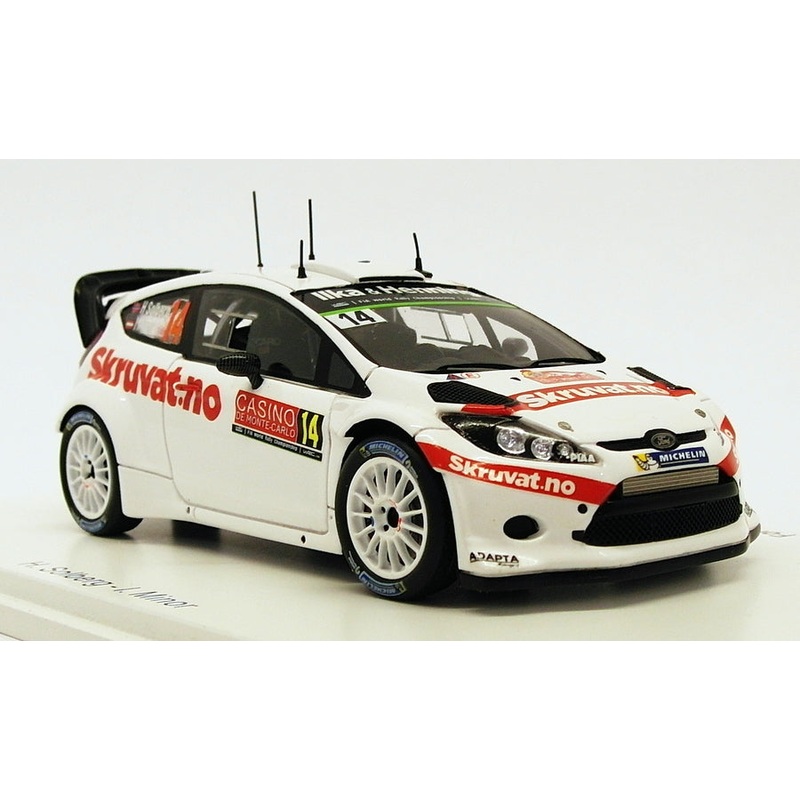 Spark 1/43 Scale S4509 - Ford Fiesta RS WRC #14 - 11th Monte Carlo 2015