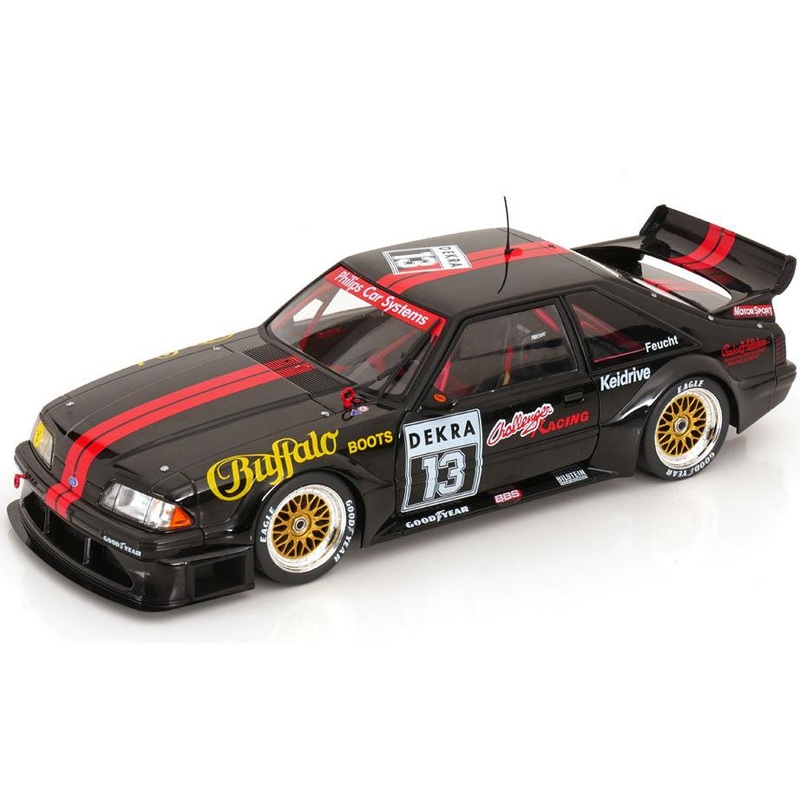 Werk83 1993 Ford USA Mustang 5.0 Dekra No 13 DTM Season 1994 Jurgen Feucht Black 1:18