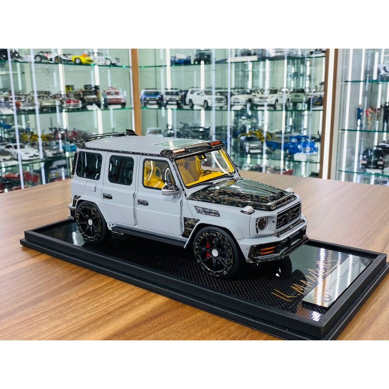 1/18 Resin Timothy & Pierre Limited Edition Mercedes-AMG 63 Mansory Matt Grey Signed by Kourosh MANSORY