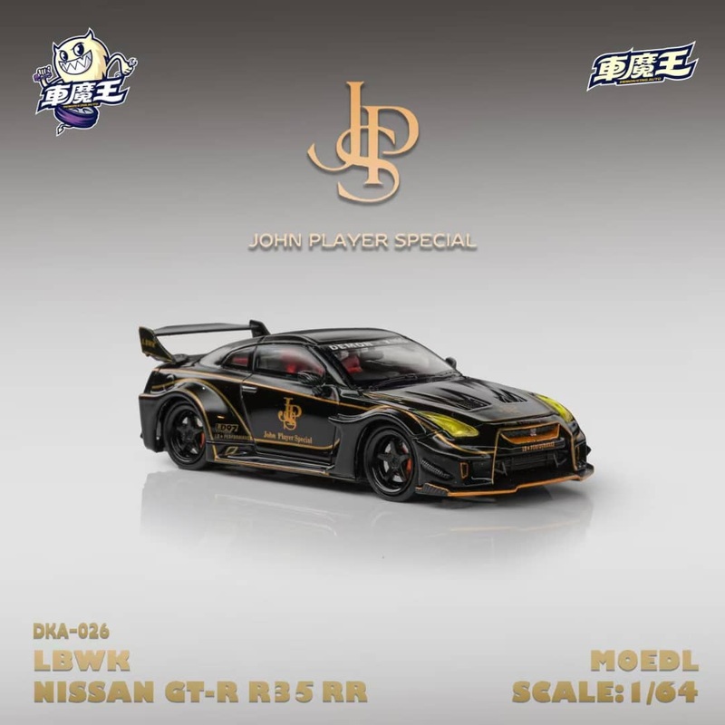 [ETA:  Nov 2025 ] Demon King Auto 1/64 LBWK GT-R R35 JPS Livery
