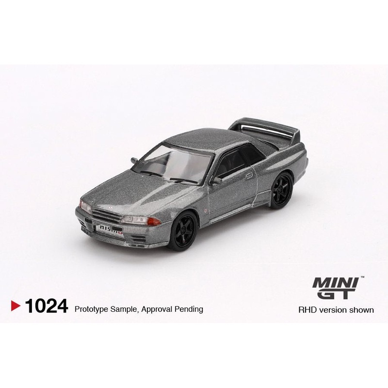 [ETA:  Oct 2025 ] Mini GT 1/64 Nissan Skyline GT-R  (NISMO BNR32 CRS Version) Dark Metal Gray