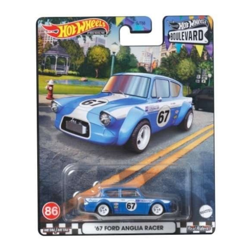 EXCLUSIVE Hotwheels Boulevard 67 Ford Anglia Racer
