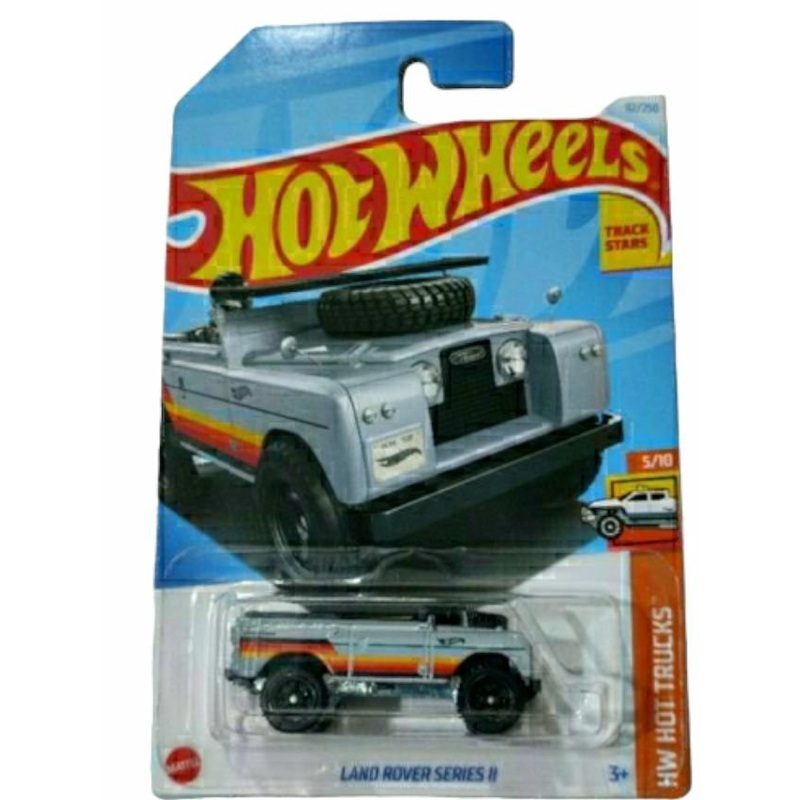 Exclusive Hotwheels Land Rover Series II (Blister Damage) car Mint condition
