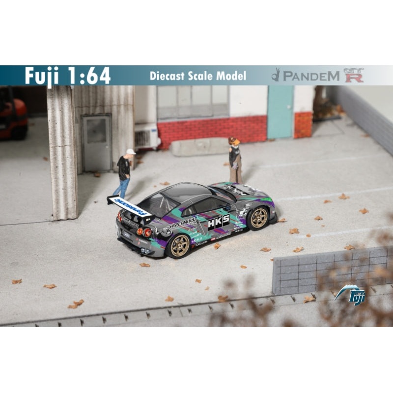 Fuji 1/64 Pandem Rocket Bunny GT-R R35 Rocket Bunny Modified