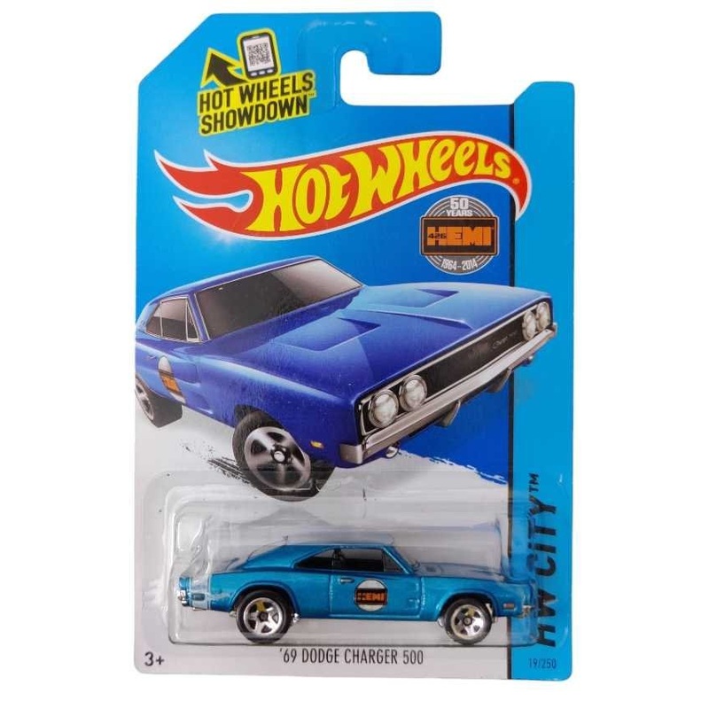 Hotwheels 69 Dodge charger 500