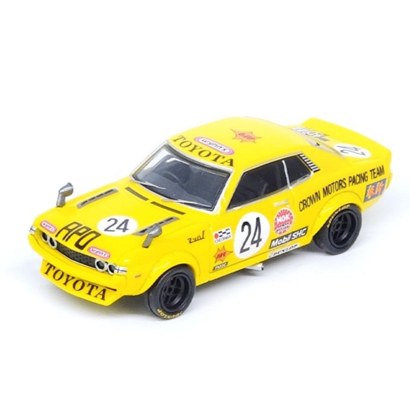 Inno64 1:64 TOYOTA CELICA 1600GT #24 Crown Motors Racing Team Macau Guia Race 1974 Winner - Nobuhide Tachi