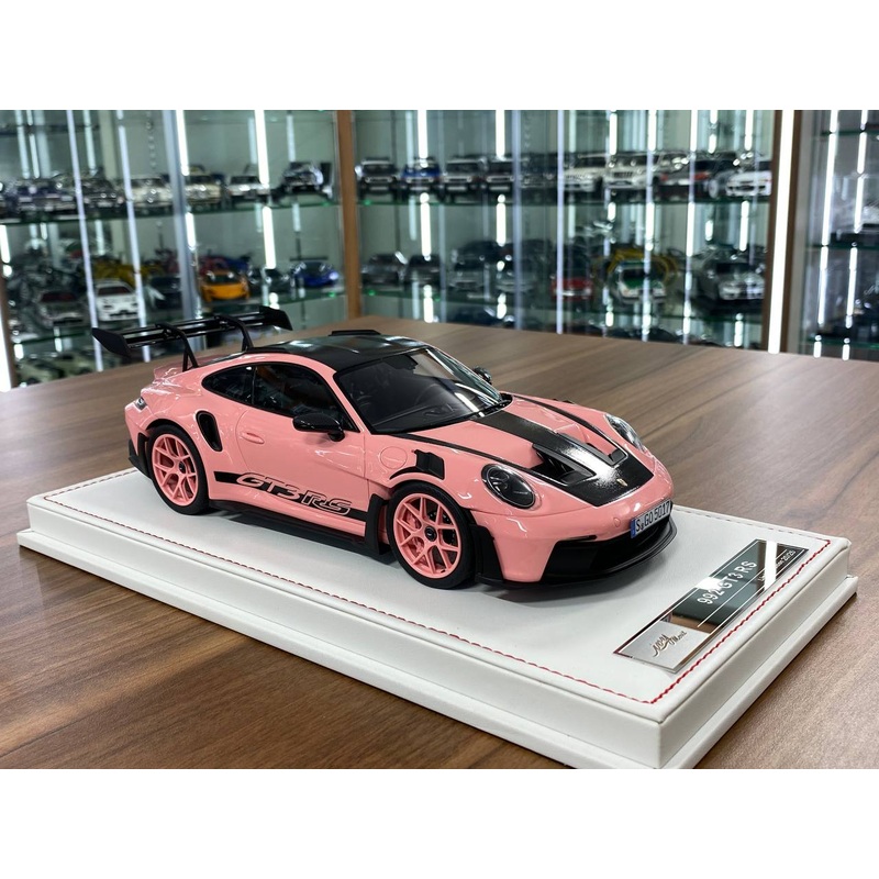 Ivy Model 1/18 Porsche 911 992 GT3 RS Weissach  Pink Sakura, Limited to 25 pcs.