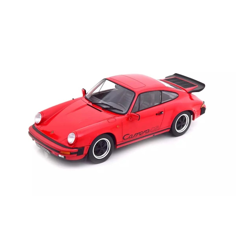 KK Scale 1989 Porsche 911 Carrera 3.2 Clubsport Red 1:18