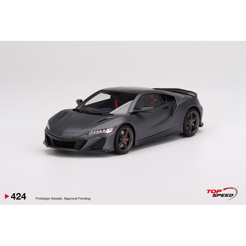 Topspeed 1:18 Acura NSX Type S 2022 Gotham Gray Matte LHD