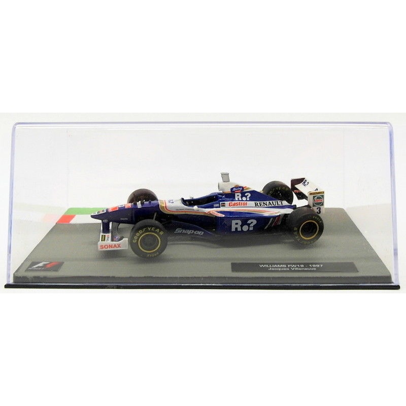 Altaya 1/43 Scale Model Car 27318A - F1 Williams FW19 1997 - Jaques Villeneuve