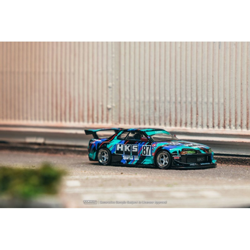 [ETA:  Jul 2026 ] Tarmac Works 1/64 Nissan Skyline (R32) Widebody HKS - Jon Sibal Design