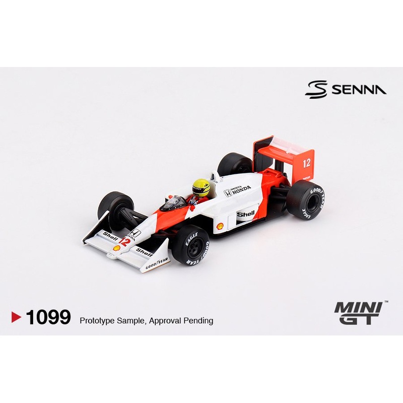 [ETA:  Mar 2026 ] Mini GT 1/64 McLaren MP4/4 #12 Ayrton Senna 1988 Japanese Grand Prix  Winner