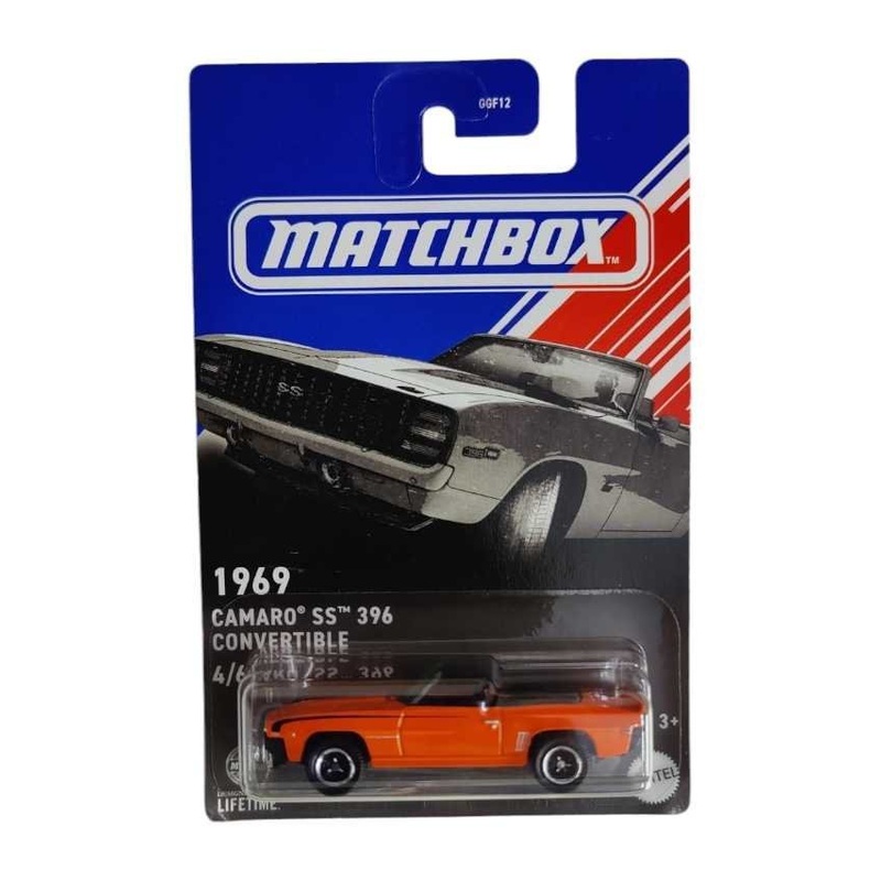Matchbox 1969 Camaro ss 396