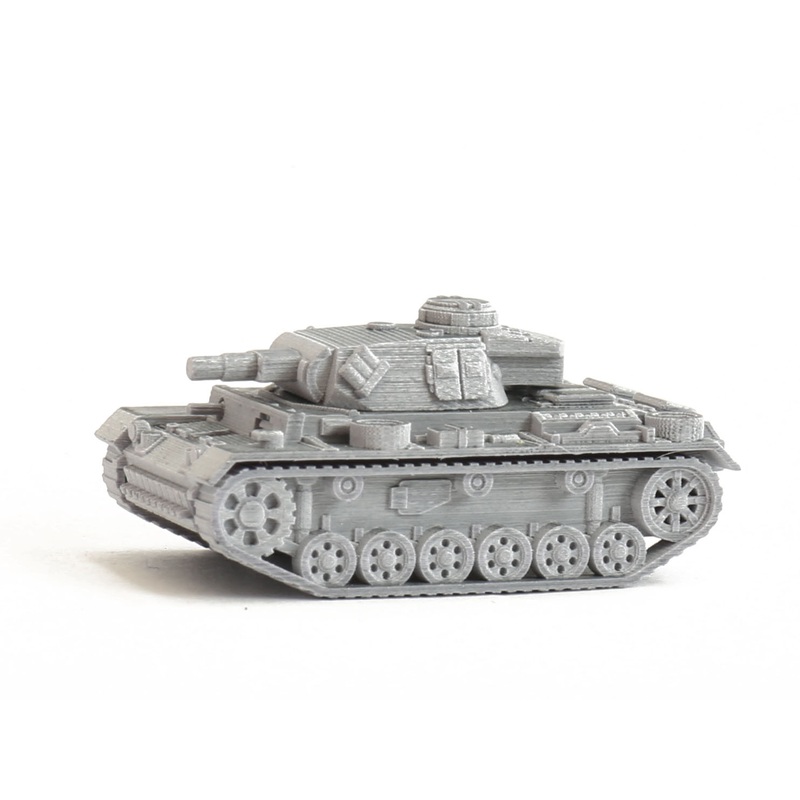 Panzer PzKpfw III Ausf. N Wehrmacht - unpainted 