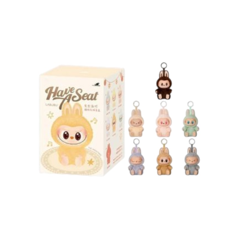 POP MART The Monsters - Have a Seat Vinyl Plush Blind Box Labubu (Not OG)