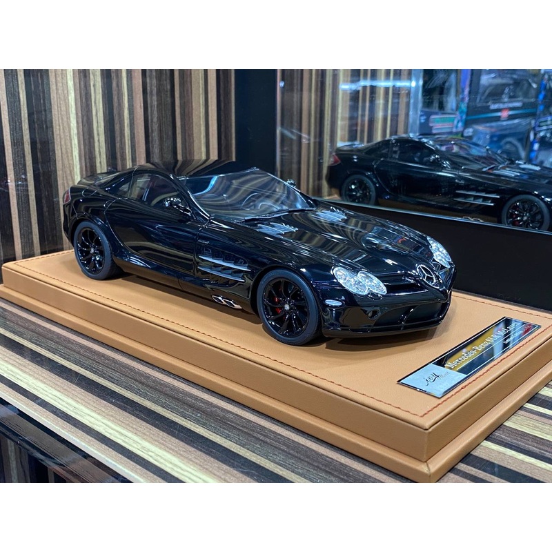 1/18 Diecast Mercedes-Benz SLR McLaren Black IVY Models Scale Model Car