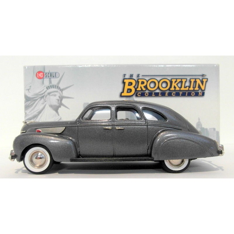 Brooklin 1/43 Scale BRK106  - 1938 Lincoln Zephyr 4Dr Sedan Gray Metallic