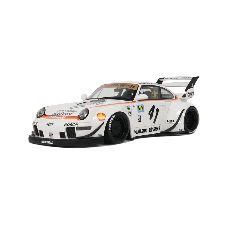 GT Spirit 2023 Porsche 911 993 RWB Bodykit Kato-San No 41 Racing 1:18 Resin