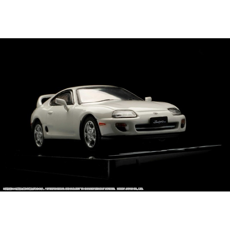 Hobby Japan 1/64 Toyota Supra RZ (A80) w/ engine display model