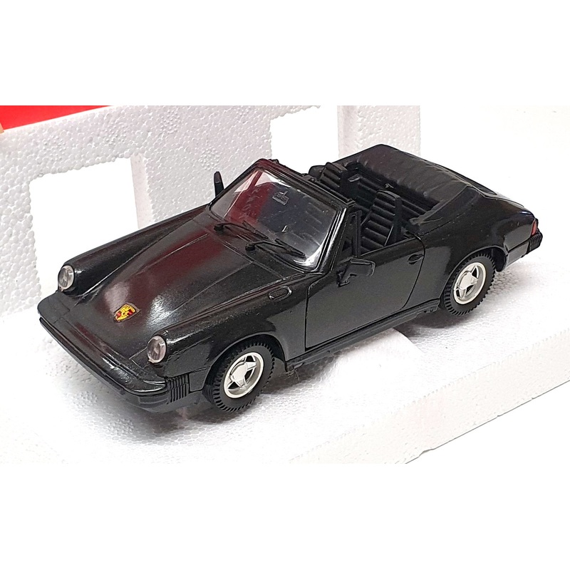 Polistil 1/25 Scale Diecast PL911B - Porsche 911 Cabriolet - Black