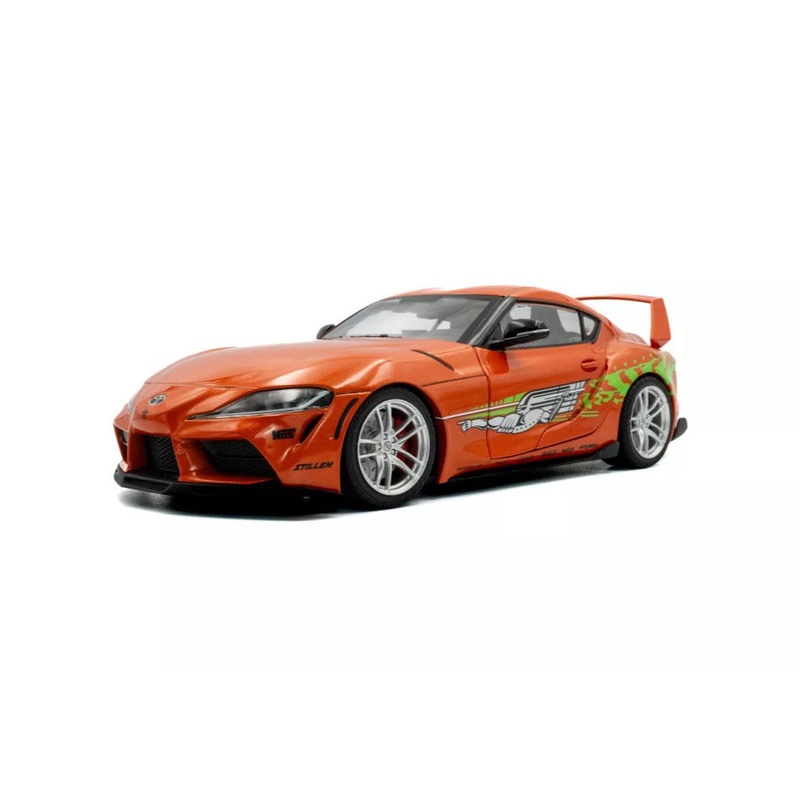 Solido 2024 Toyota GR Supra A90 Tribute Orange 1:18