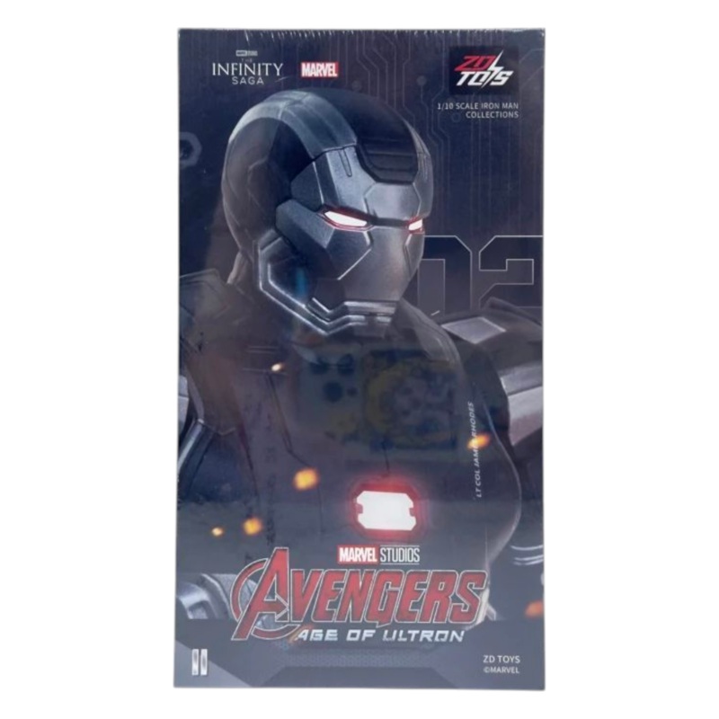 ZD Toys Marvel The Infinity Saga War Machine MK 2 Iron Man 1:10  Scale (Size-7 Inch)