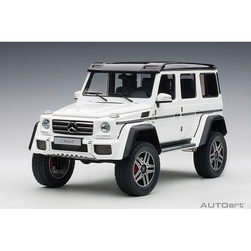 AUTOart Mercedes-Benz G500 4x4 2 G-Class Gloss White 1:18
