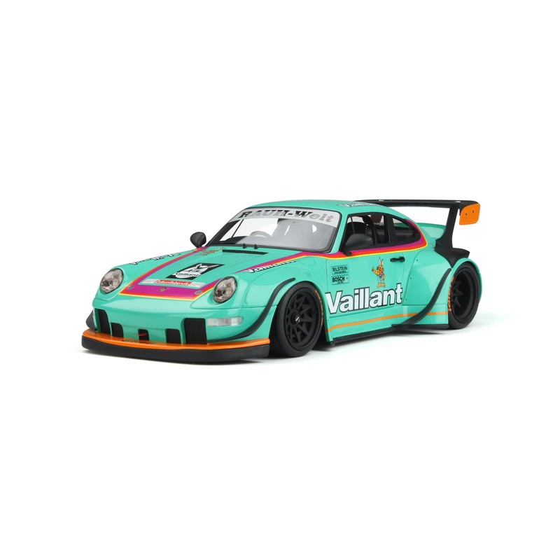 GT Spirit 2023 Porsche 911 993 RWB Bodykit Vaillant Green 1:18 Resin