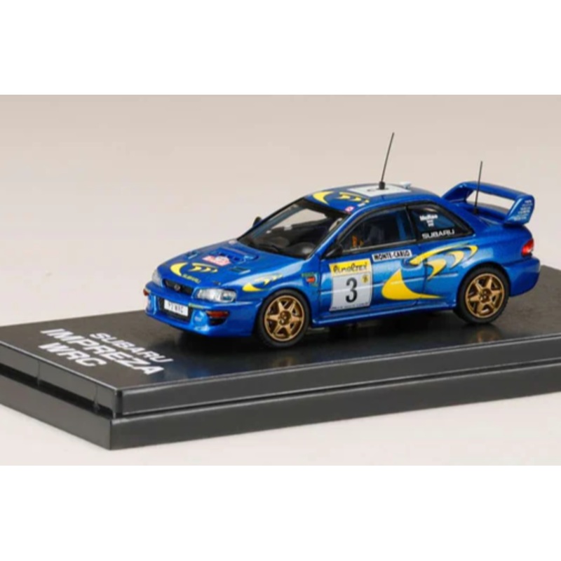 Hobby Japan x Ignition Model 1/64 SUBARU IMPREZA WRC 1997 #3 MONTE CARLO