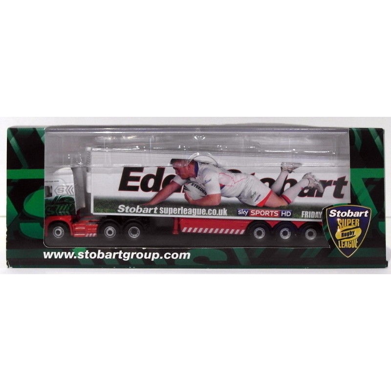 Oxford Diecast 1/76 Scale SHL12FR Scania Stobart Super League Wakefield Wildcats