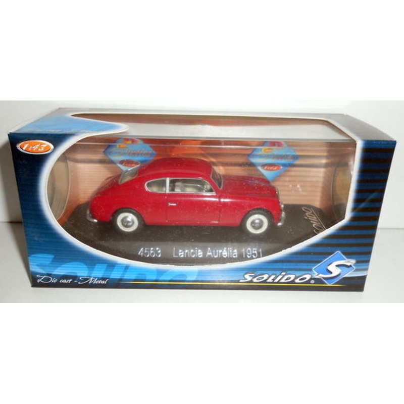 SOLIDO 1/43 - 4563 LANCIA AURELIA 1951 - RED