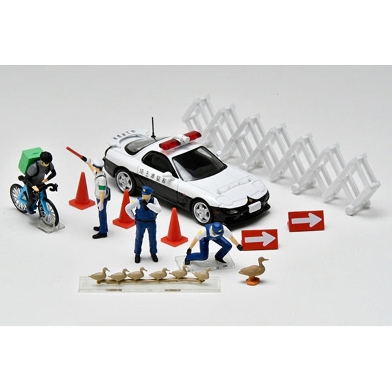 Tomytec 1/64 Diocolle64 Car Snap 16b Police 2