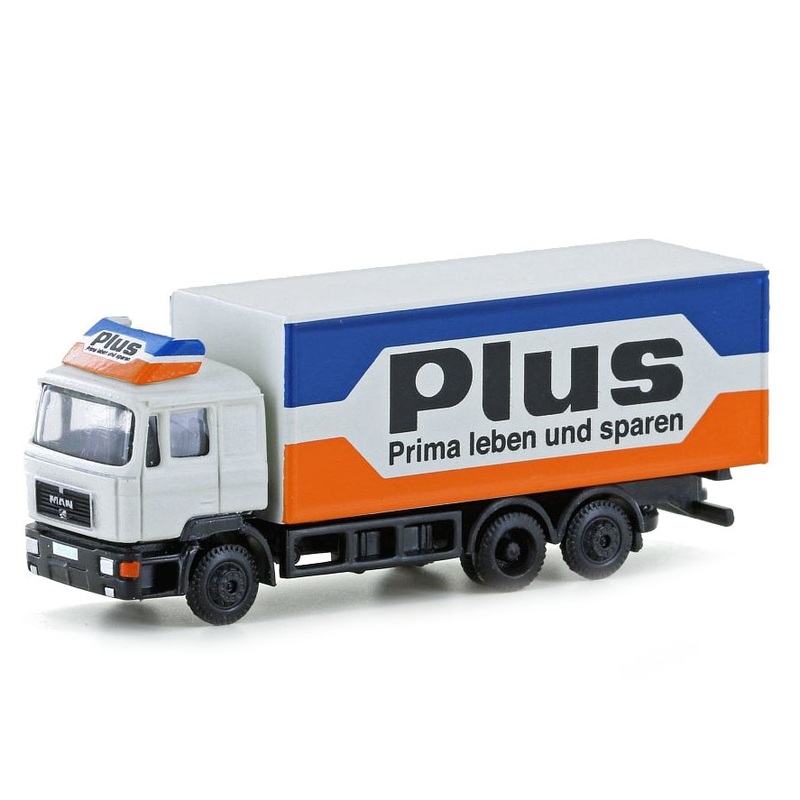 Truck MAN F90 3-axle box PLUS