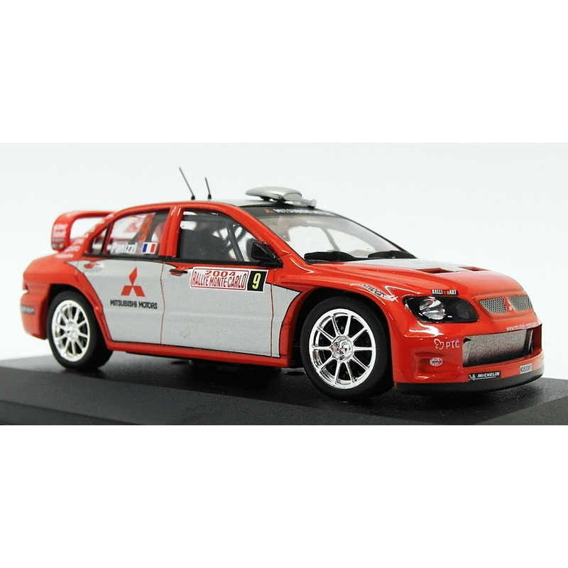 Altaya 1/43 Scale AL29319K - Mitsubishi Lancer WRC - Monte Carlo Rally 2004