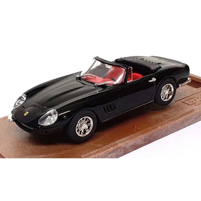 Box Model 1/43 Scale Diecast 8428 - Ferrari 275 GTB Spyder - Black