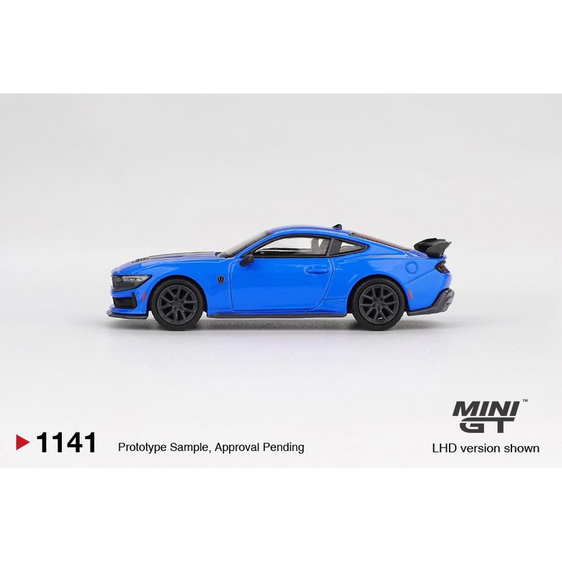 [ETA:  Apr 2026 ] Mini GT 1/64 Ford Mustang Dark Horse 2024 Grabber Blue