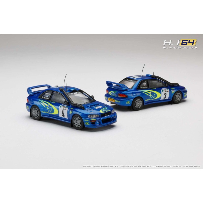 [ETA:  Feb 2026 ] Hobby Japan 1/64 SUBARU IMPREZA WRC 2000 SAFARI