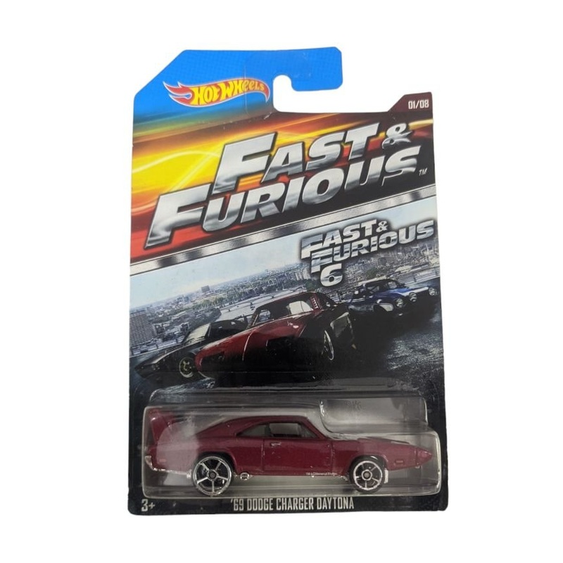 Exclusive Hotwheels Fast & Furious '69 Dodge Charger Daytona