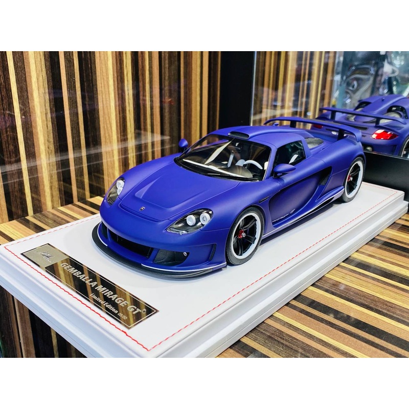 Exclusive IVY Models Gemballa MIRAGE GT Resin Model - Matte Purple | Limited Edition!