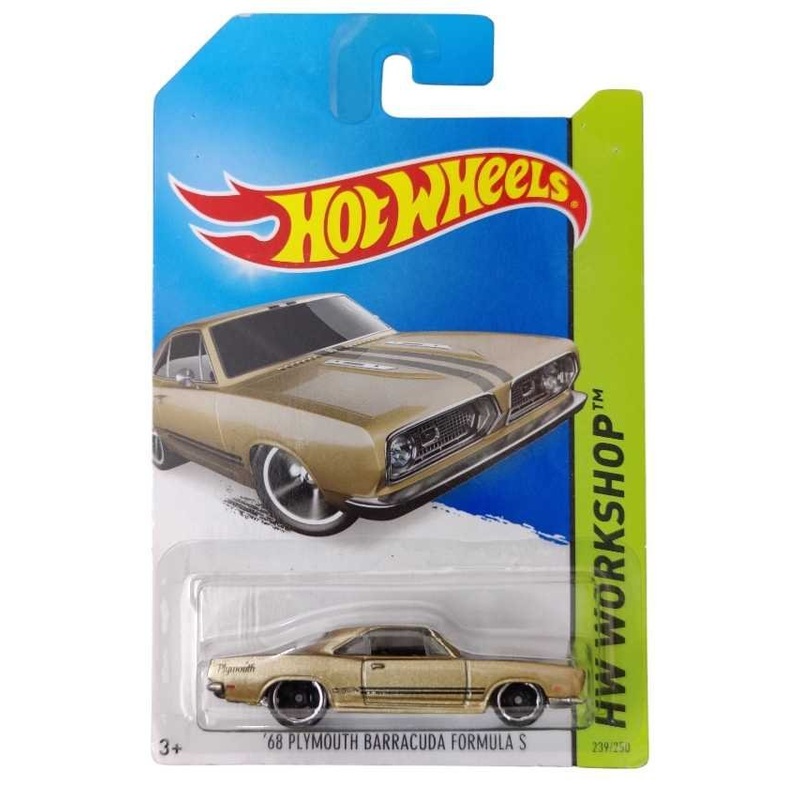 Hotwheels 68 Plymouth barracuda formula a