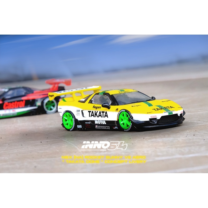 Inno64 1/64 NSX (NA1) ROCKET BUNNY V2 AERO TAKATA DOME Concept Livery