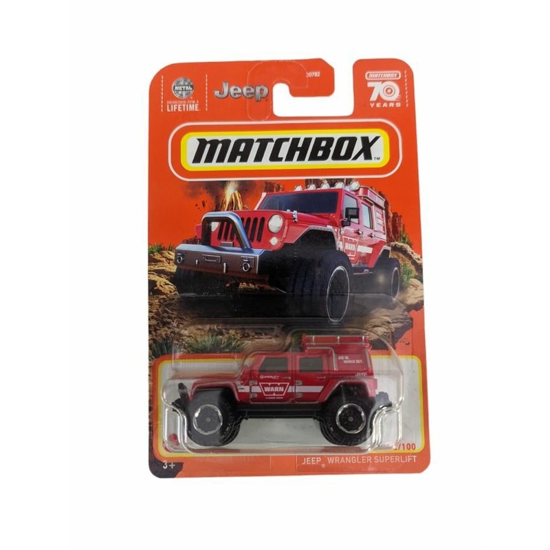 Matchbox Jeep Wrangler superlift