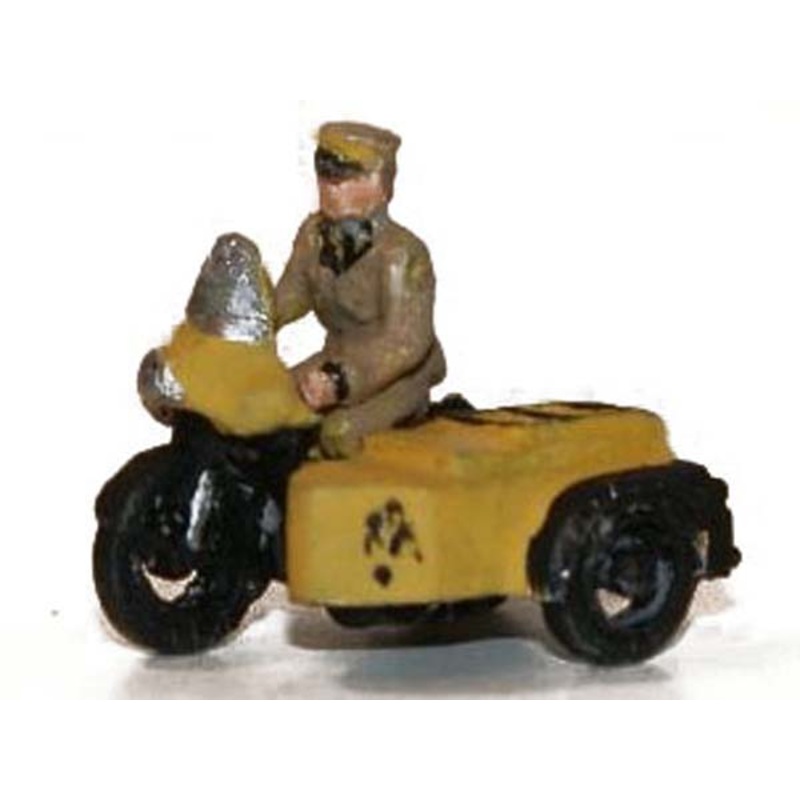 Motorcycle - Sidecar and AA Patrolman