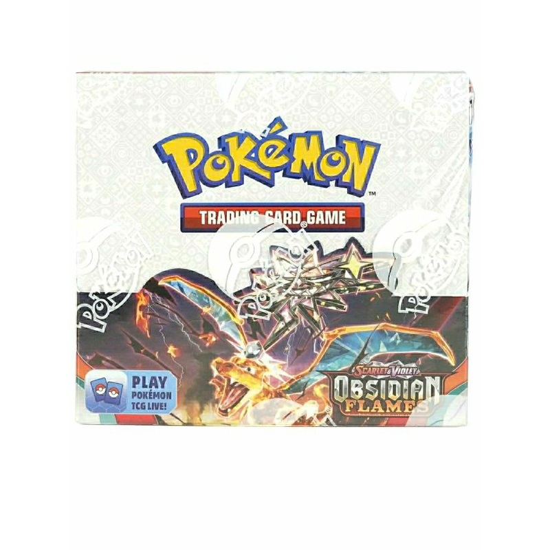 original POKEMON SCARLET & VIOLET: OBSIDIAN FLAMES BOOSTER BOX