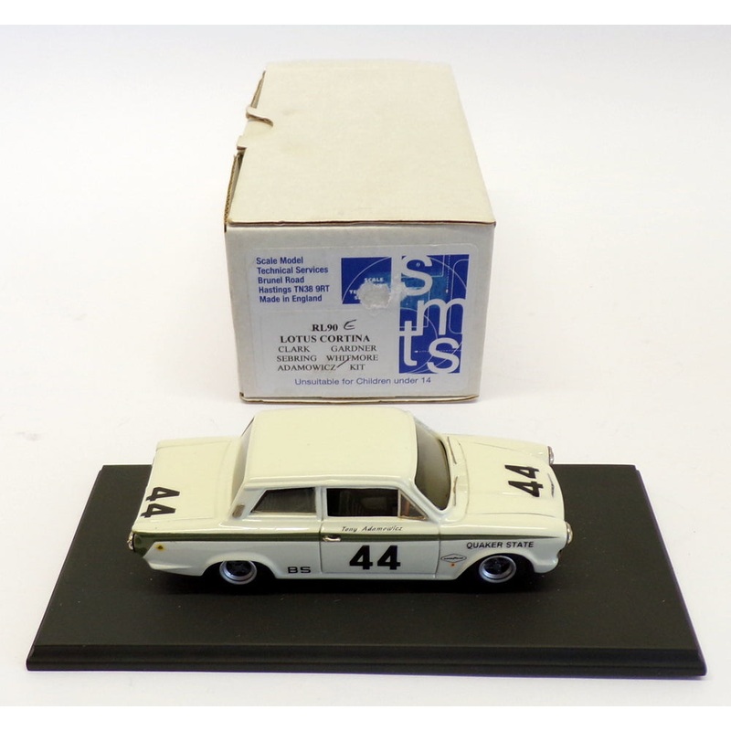 SMTS 1/43 Scale RL90E - Ford Lotus Cortina - #44 Adamowicz