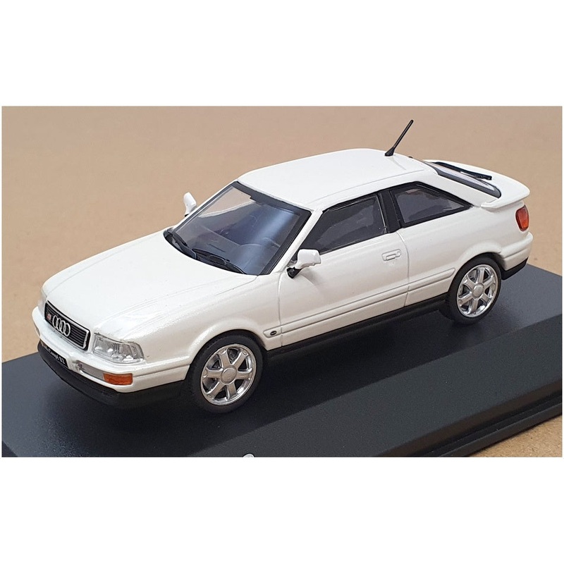 Solido 1/43 Scale Diecast S4312202 - Audi Coupe S2 - Pearl White