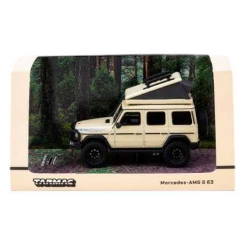 Tarmac Mercedes AMG G63 Camping 1:64 Scale (Without Cover, Acrylic Case available)